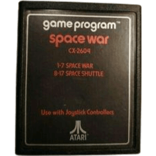 Space War - Atari 2600 - Text Label - Game Only