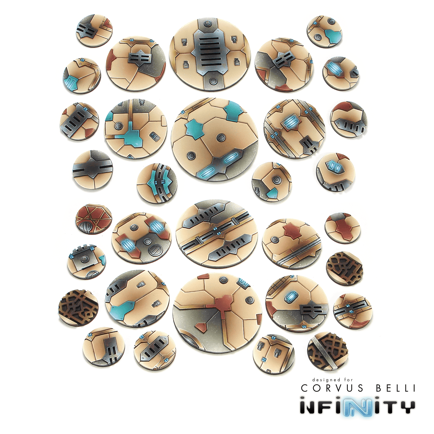 Alcazaba Bases - Full Set (16)