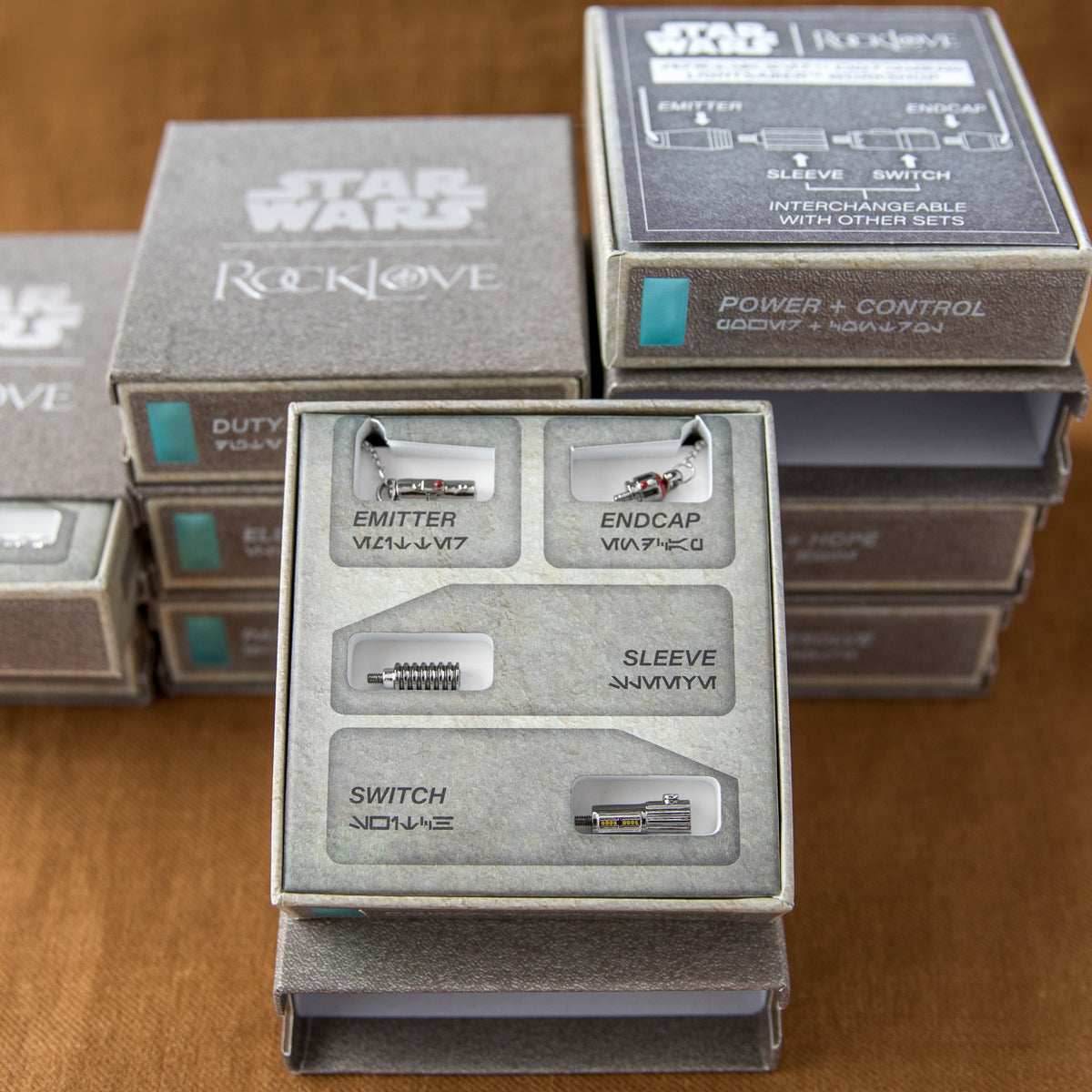 Star Wars X RockLove LIGHTSABER WORKSHOP Power and Control Lightsaber Necklace -