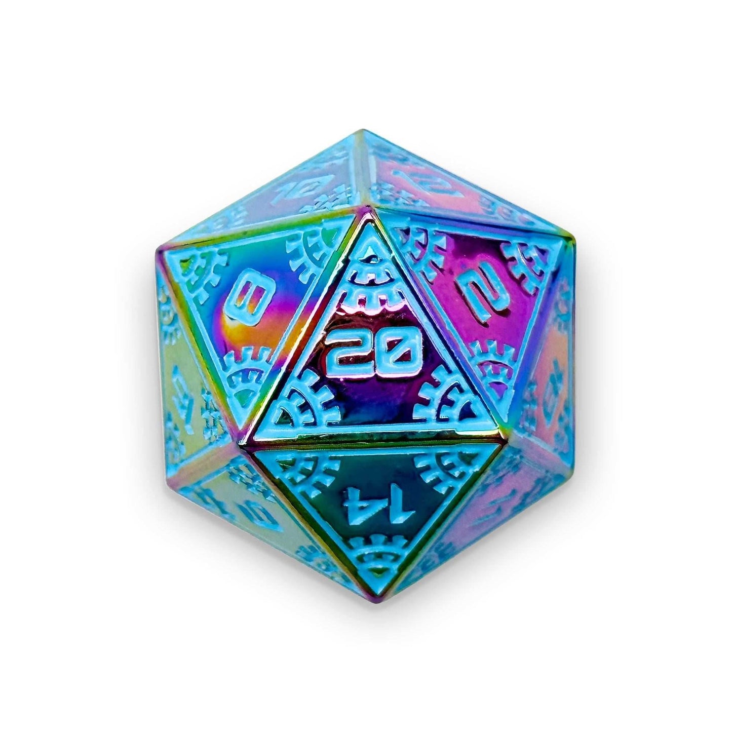 Space Dice Meteor Runestones™ - 25mm D20 - Stars of Auriga -