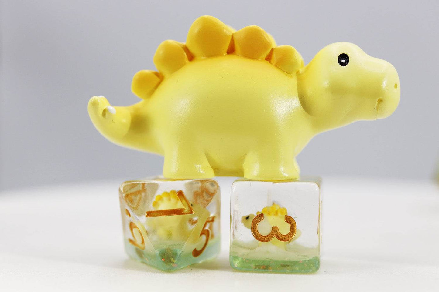 Stegosaurus RPG Dice Set -