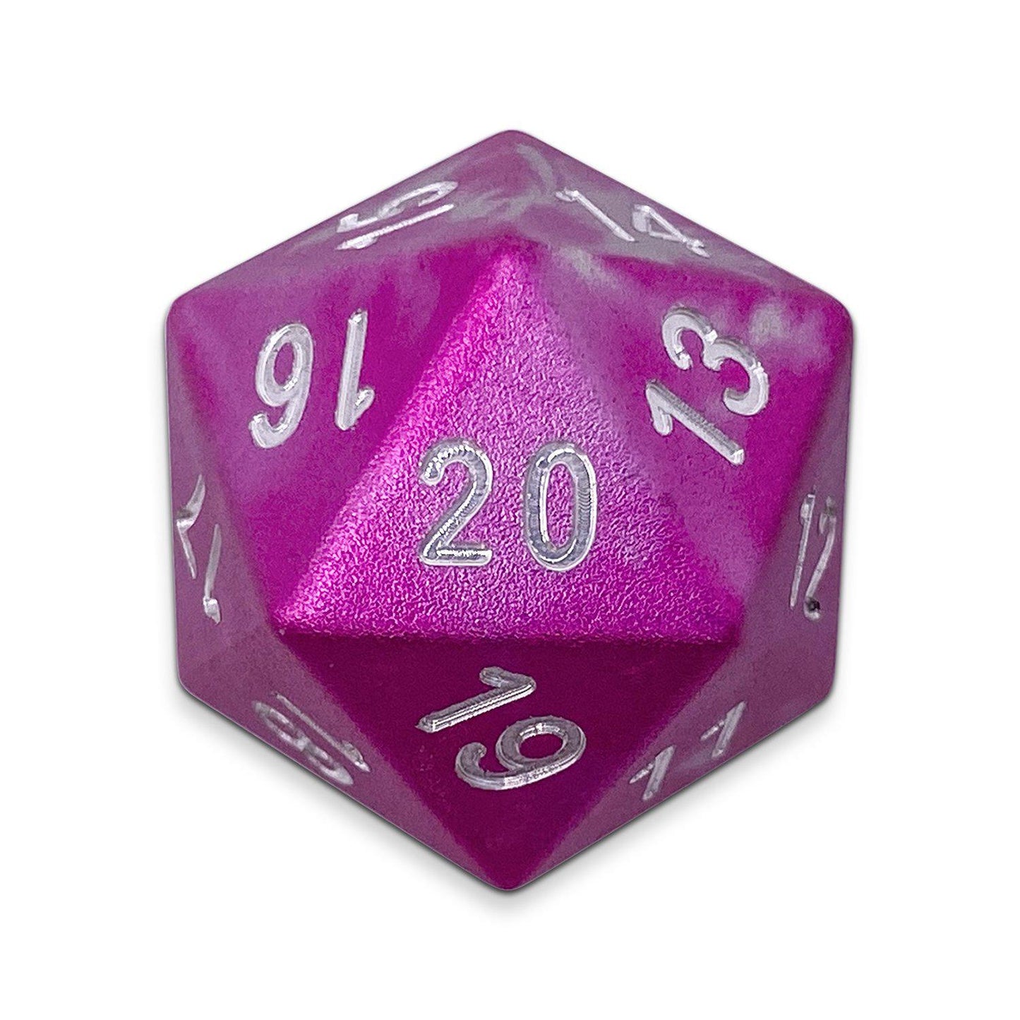 Wondrous Dice® Countdown D20 in Sugar Bomb by 6063 Aircraft Grade Aluminum