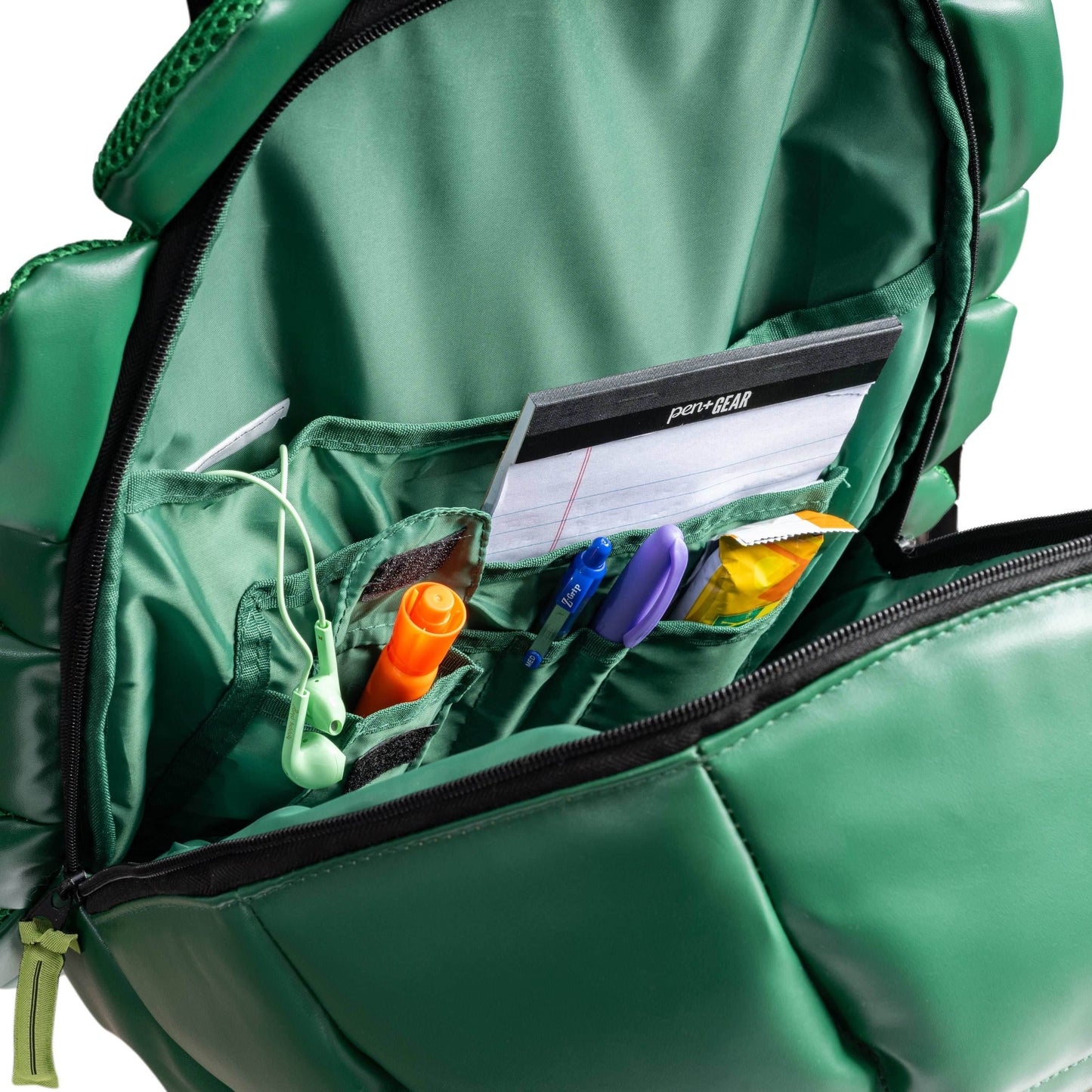 Super Hero Turtle Shell Backpack with 4 Ninja Masks Halloween Costume Cosplay - OSFA