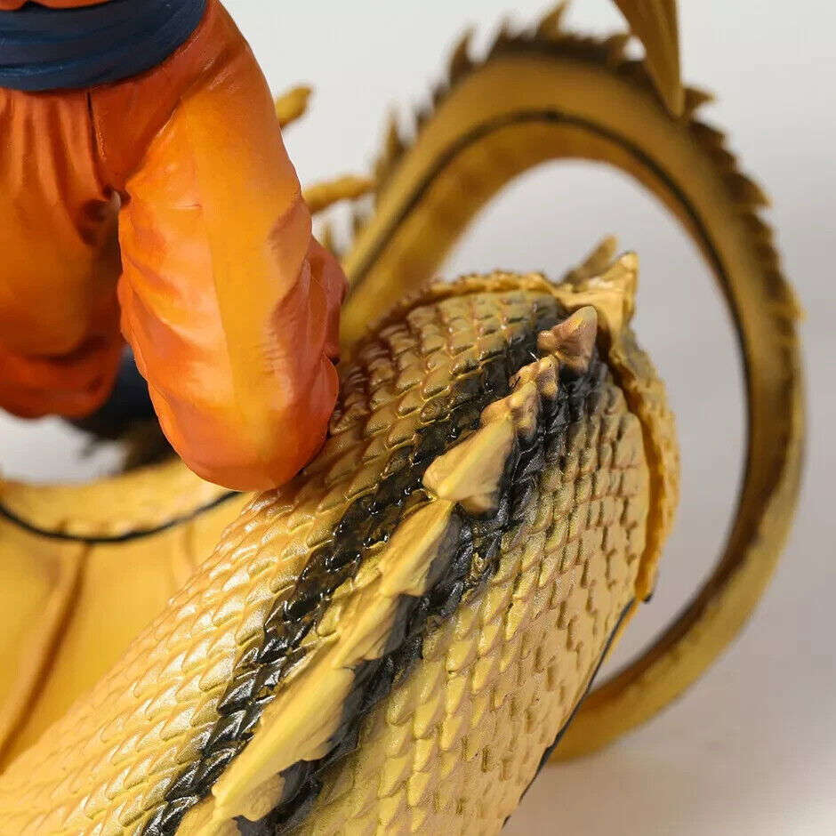 Super Saiyan 3 Goku Figurines, Dragon Ball Z Anime Collectible Figures 8 in