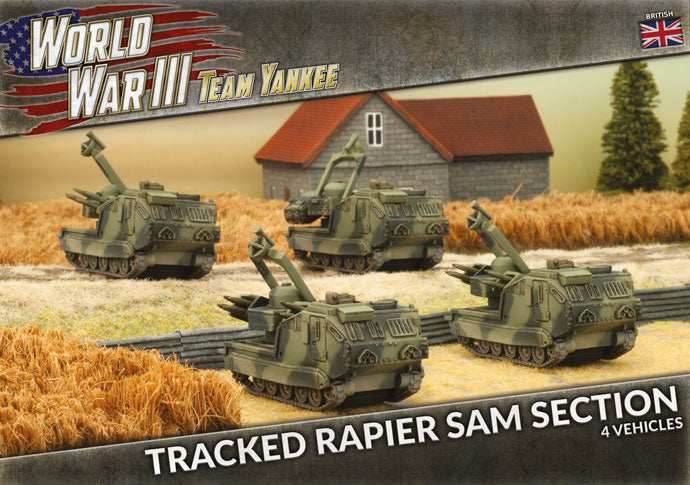 Team Yankee: British - Tracked Rapier SAM Section -