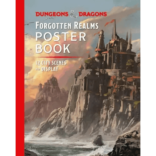 Dungeons & Dragons Forgotten Realms Poster Book - Paperback -