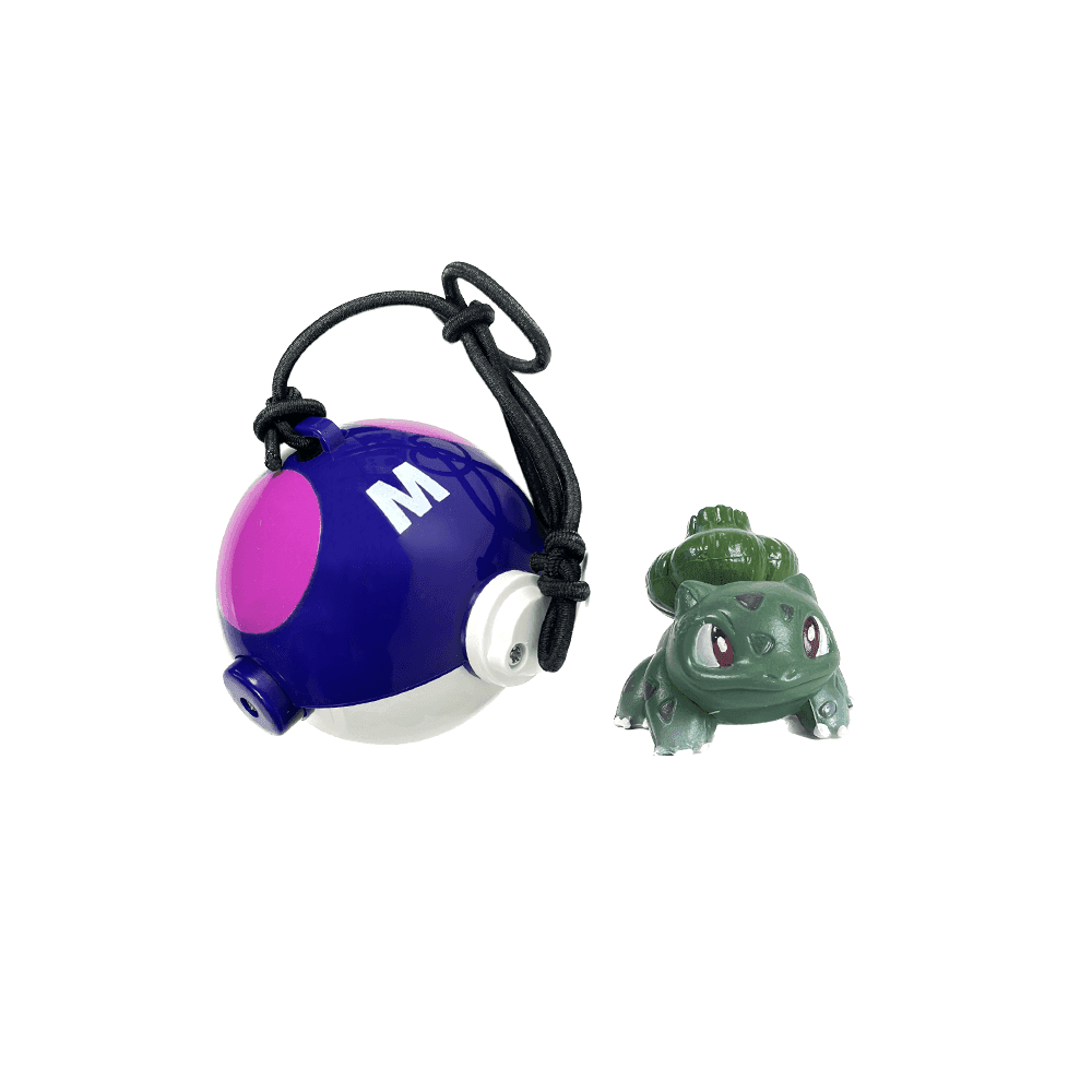 TOMY: Pokemon Monster Collection - Master Ball and Bulbasaur Figure #MB-3 -