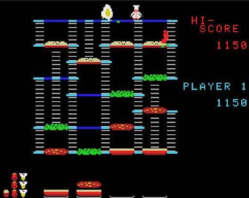 BurgerTime (Colecovision) - Game Manual Only