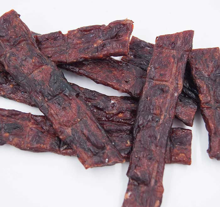 2.25 oz. Bison Huckleberry Vodka with Pepper Jerky