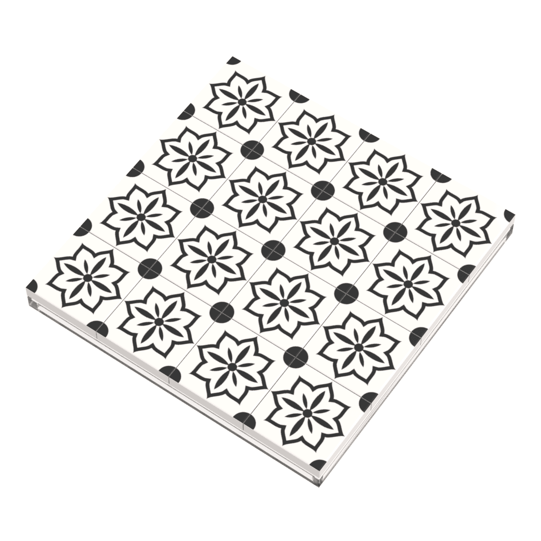 Turkish Kitchen Flooring / Wallpaper #3 - B3 Customs® Printed 2x2 Tile -