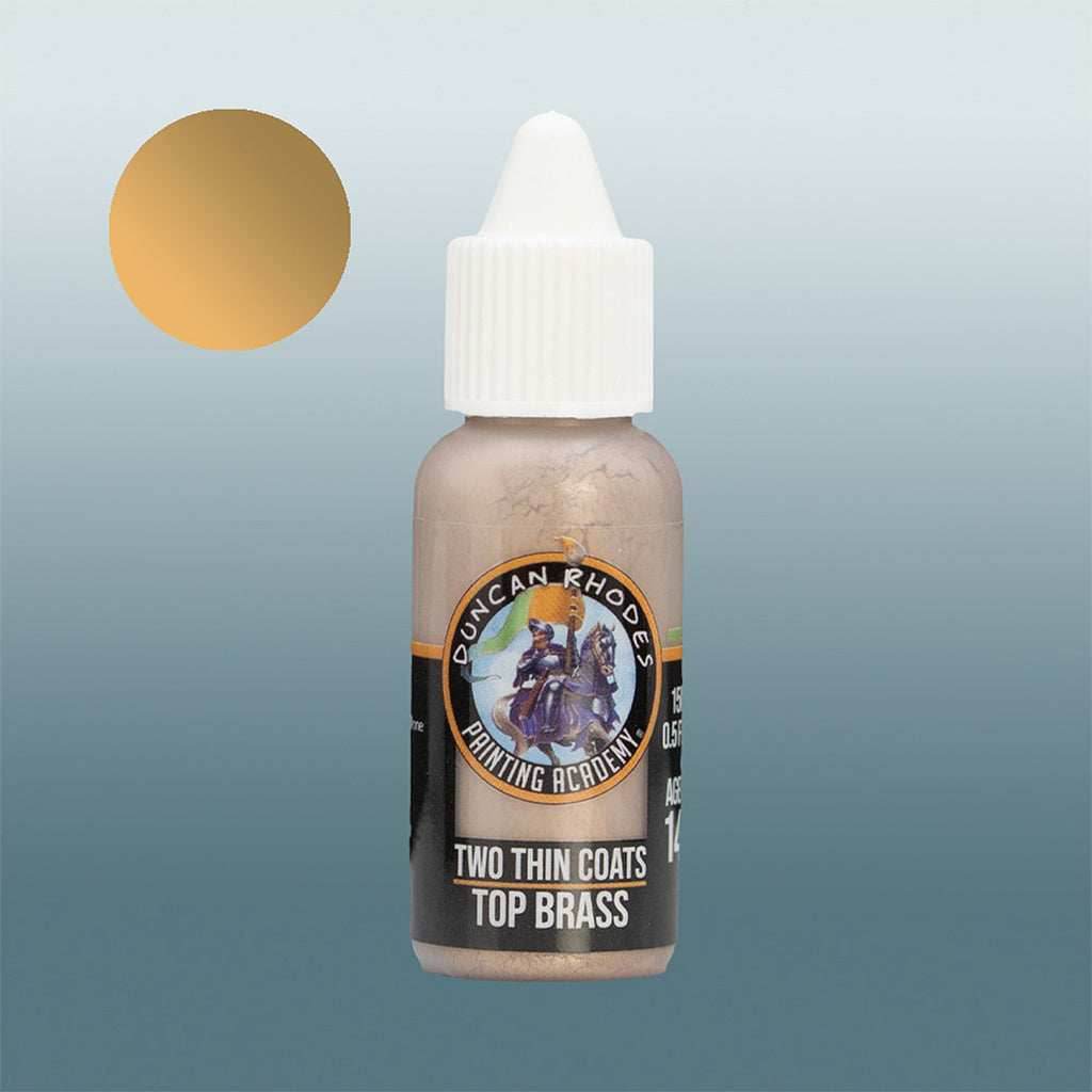 Two Thin Coats Metallic: Top Brass -
