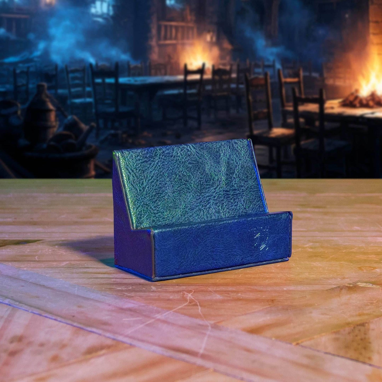 Magnetic Phone Holder - Digital Tools Mount for Game Master Screen & TTRPG Sessions - Blue