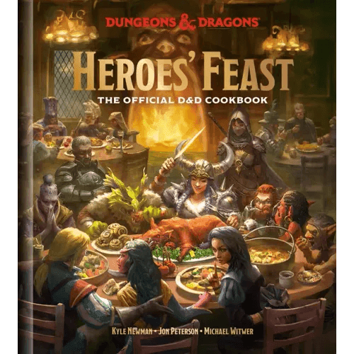 Heroes' Feast (Dungeons & Dragons): The Official D&d Cookbook - Hardcover -