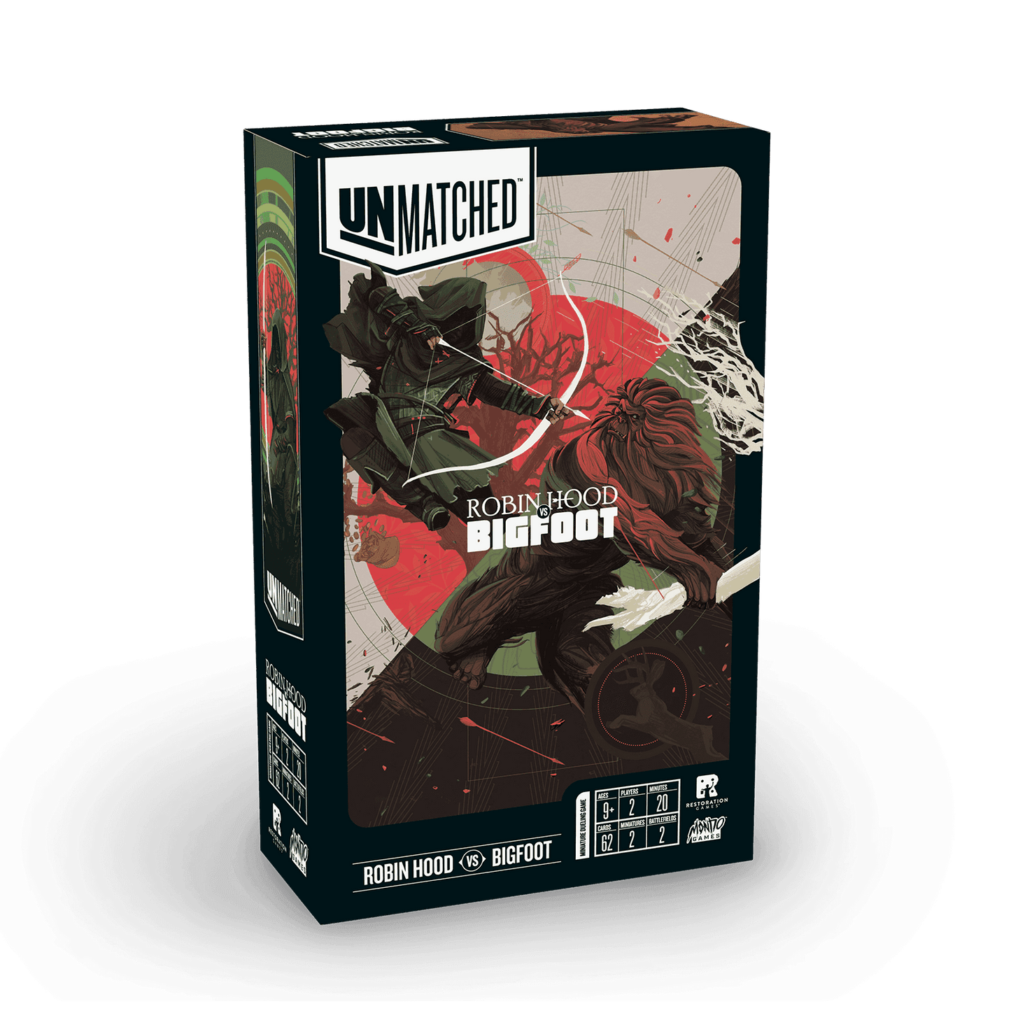 Unmatched: Robin Hood Vs. Big Foot -