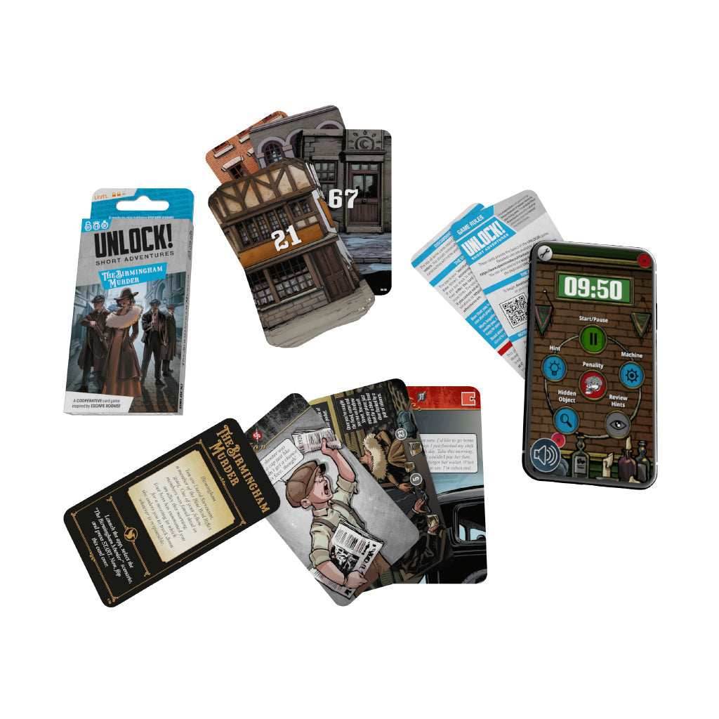 UNLOCK! Short Adventures 9: The Birmingham Murder -