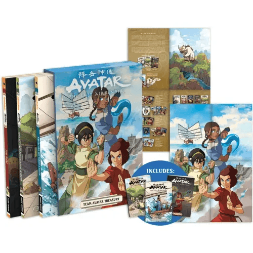 Avatar: The Last Airbender--Team Avatar Treasury Boxed Set (Graphic Novels) - Paperback -