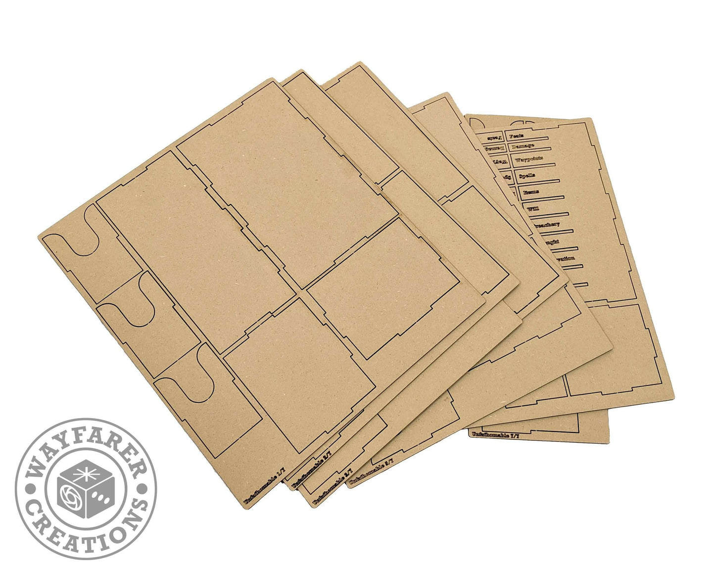 Unfathomable Board Game Organizer Insert -