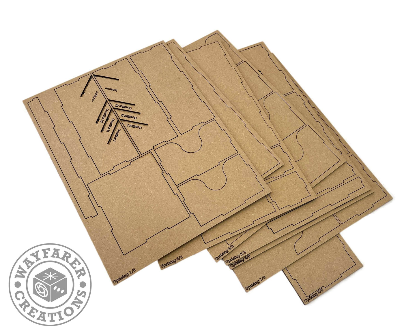 Dune Imperium Uprising Board Game Organizer Insert -