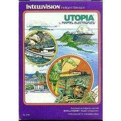 Utopia - Intellivision - Game - Manual & Card