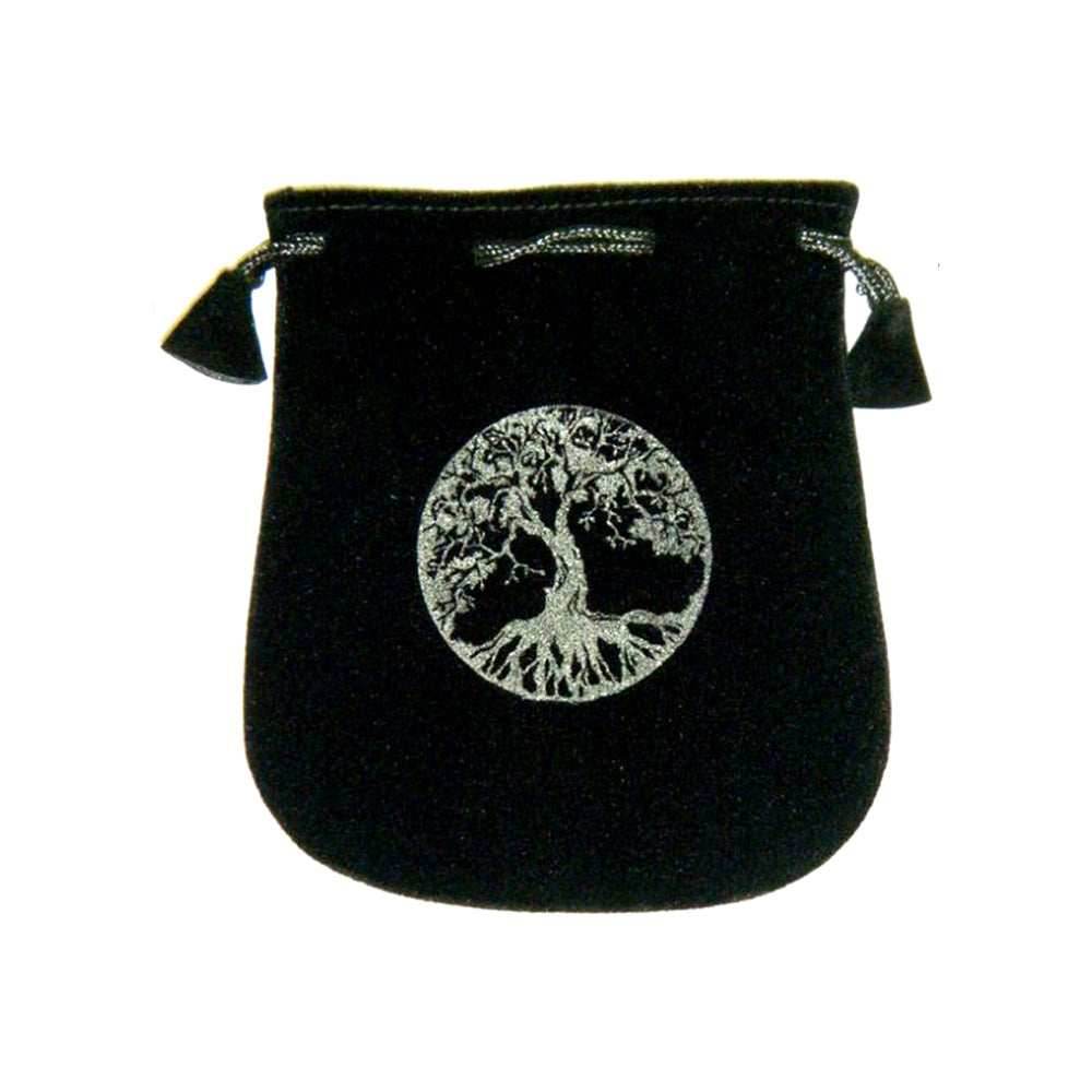 Velvet pouch - Tree of Life -