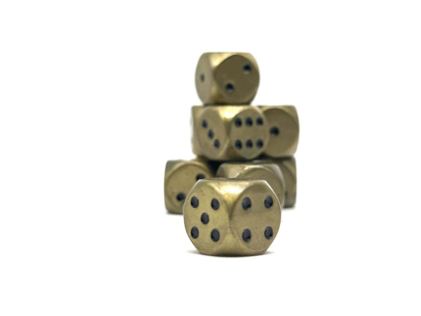 Warpips: Bronze Dragon Scale - 10 - 12mm D6 -