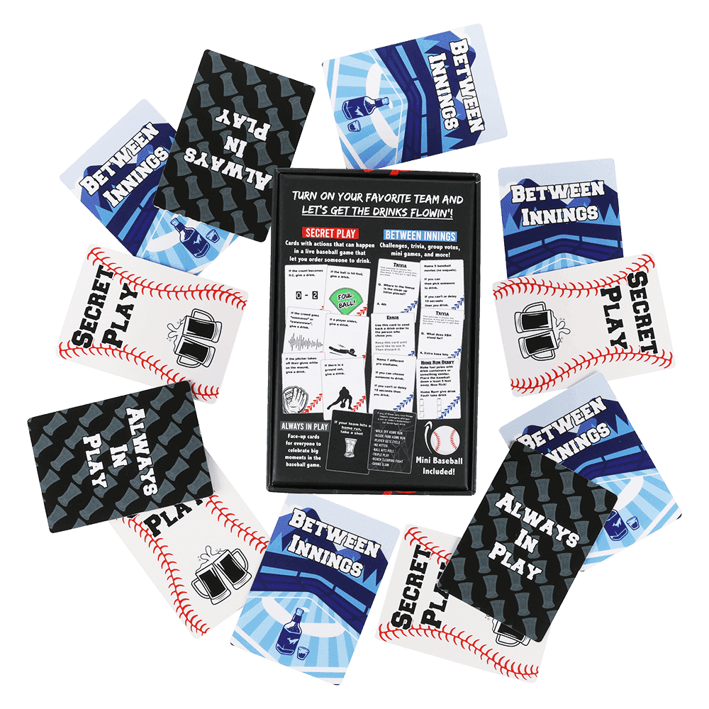 WATCH BASEBALL, GET DRUNK - The Live Baseball Drinking Game -