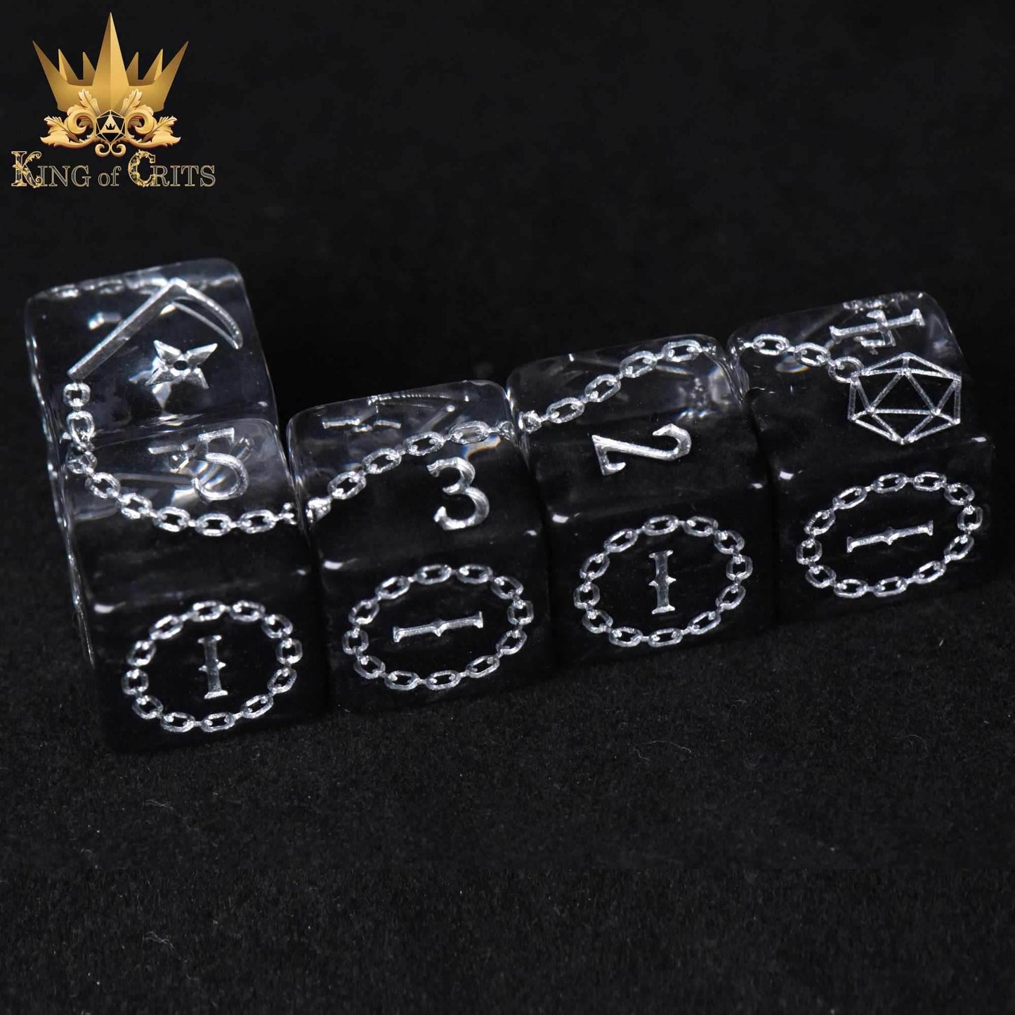 The Art of Stealth 11 Dice Set -