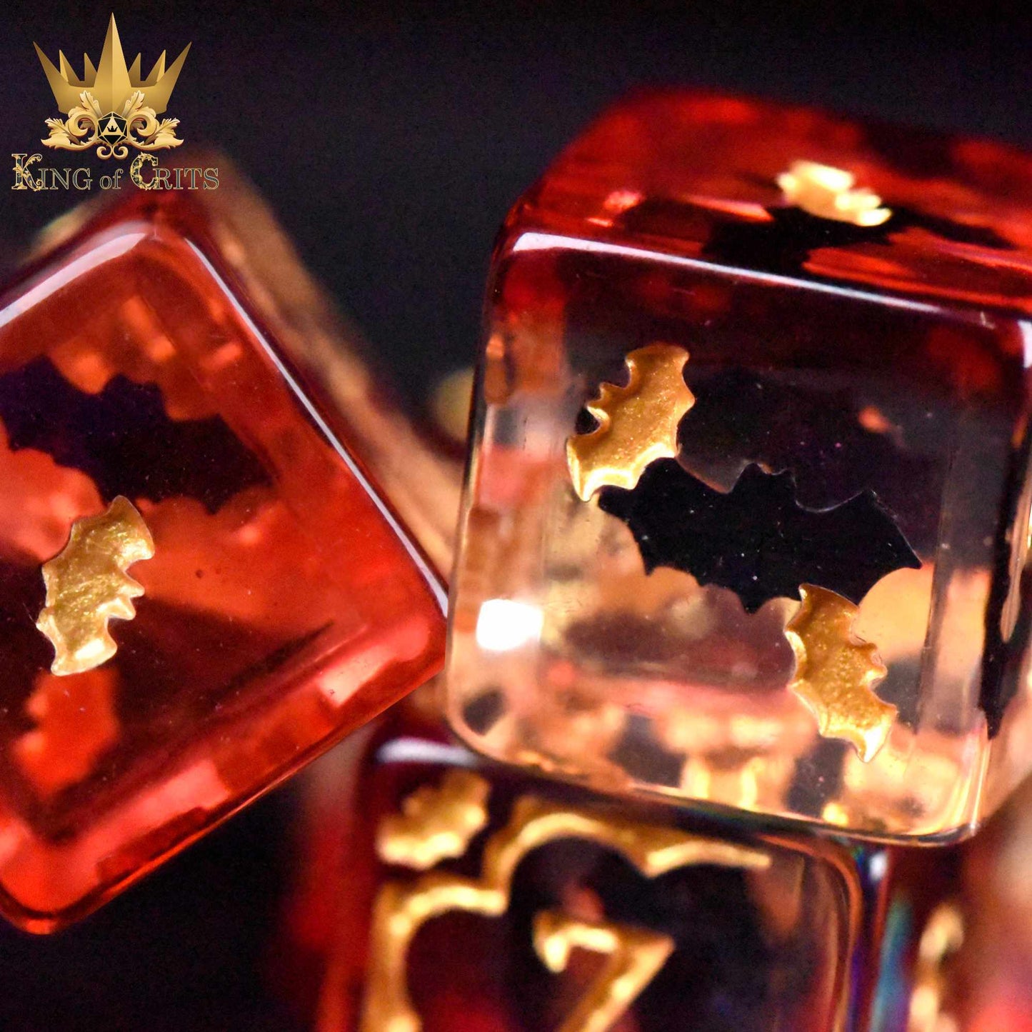 Blood Bats & Beyond 11 Dice Set