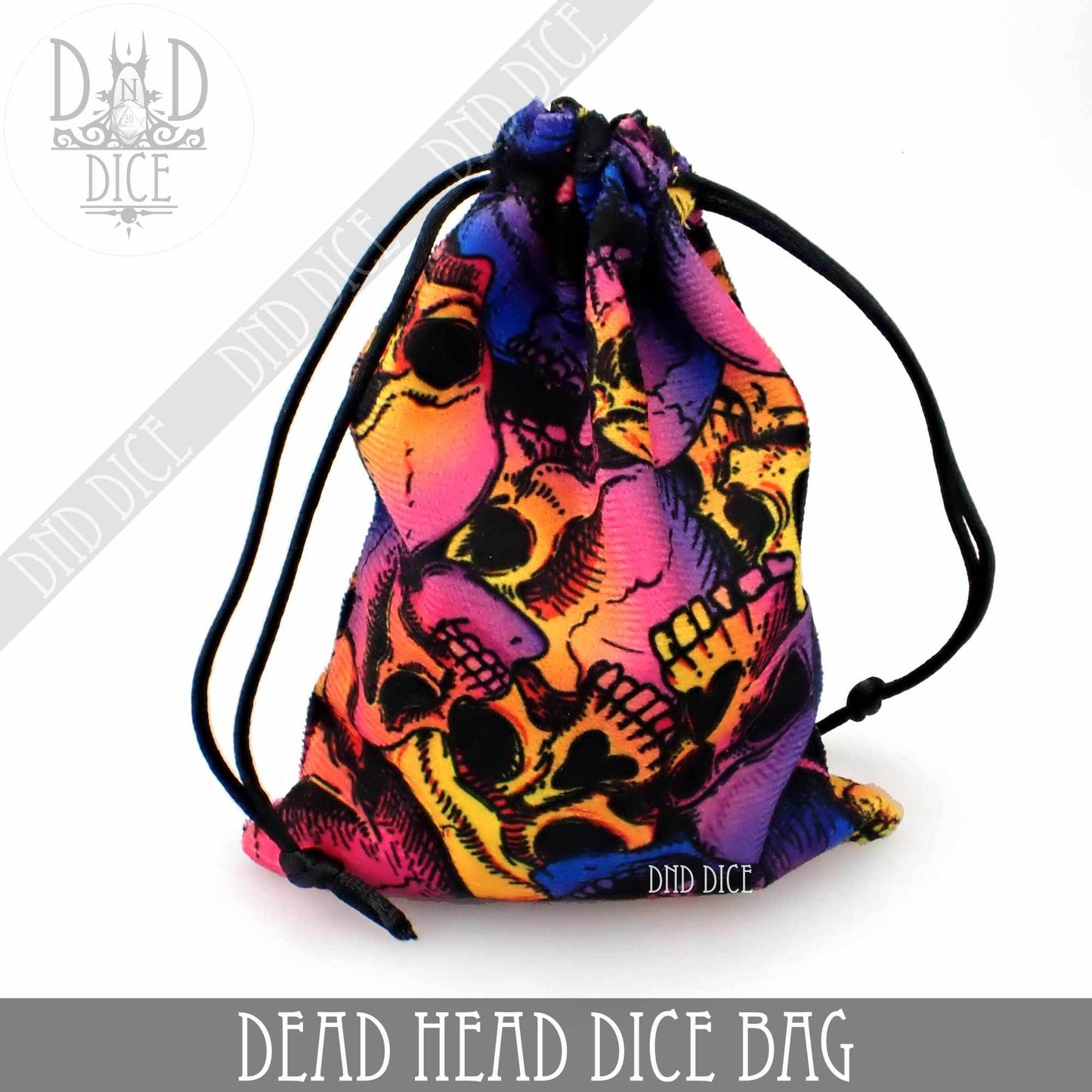 Dead Head Dice Bag -