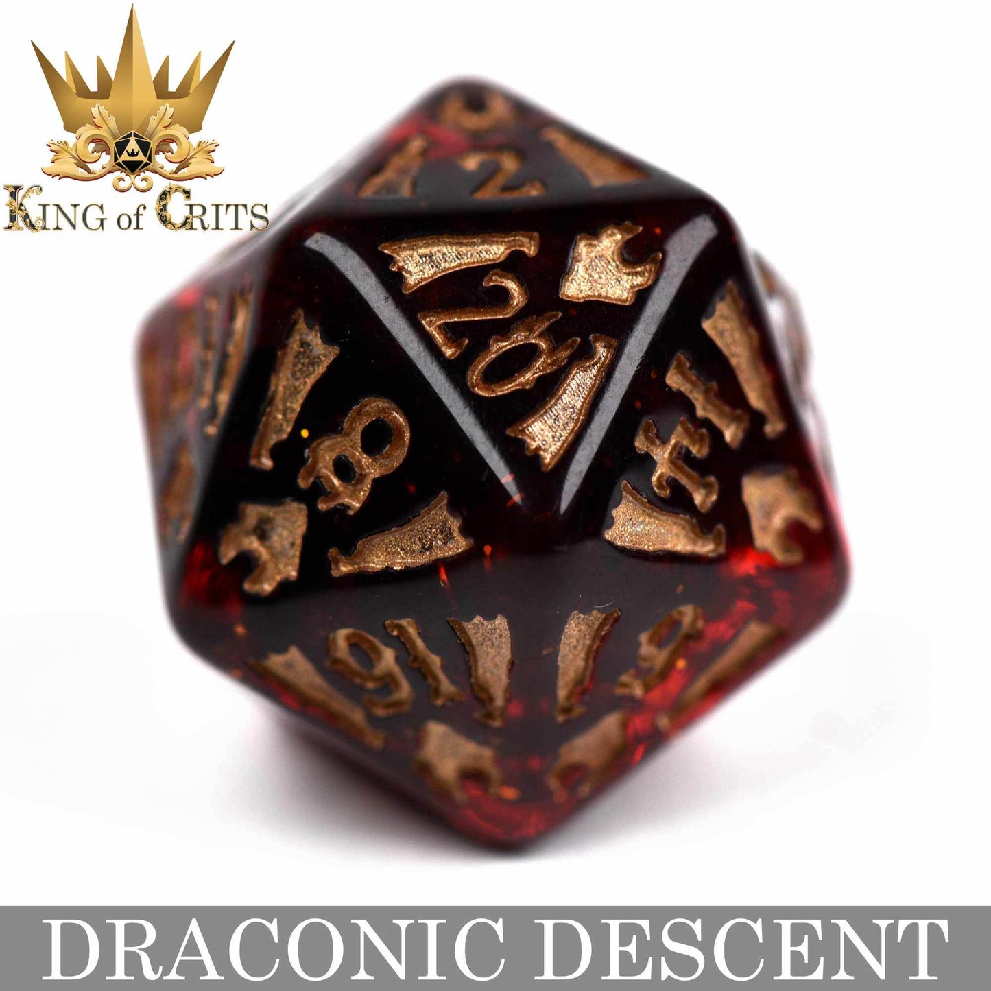Draconic Descent 11 Dice Set -