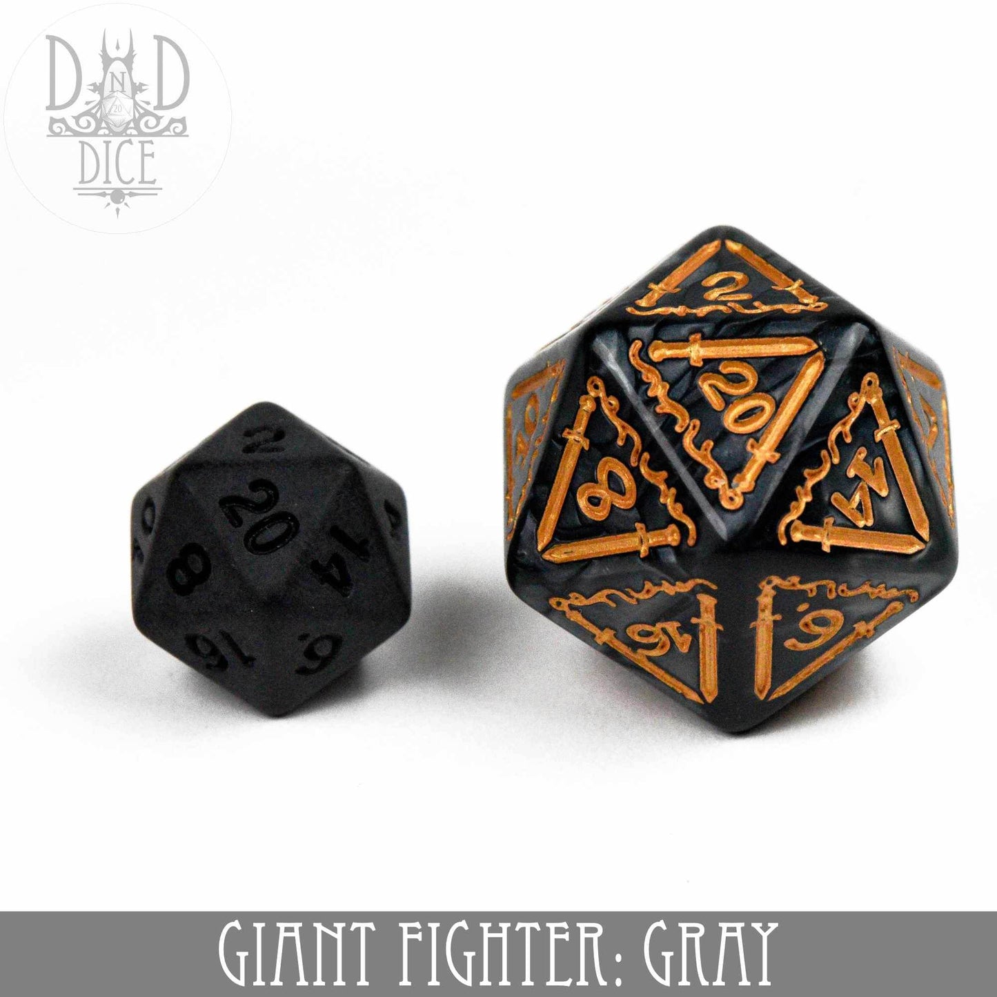 Giant Fighter Dice Set (Oversize) -