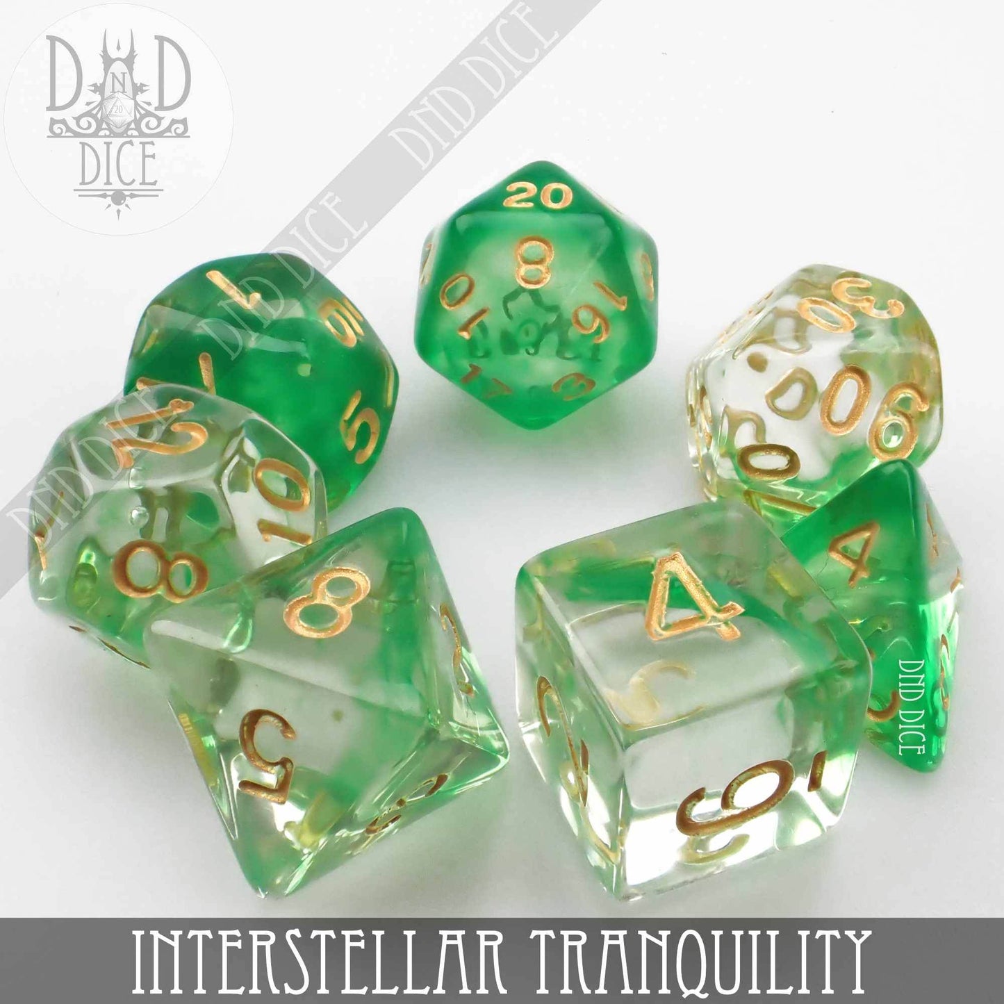 Interstellar Tranquility Dice Set -