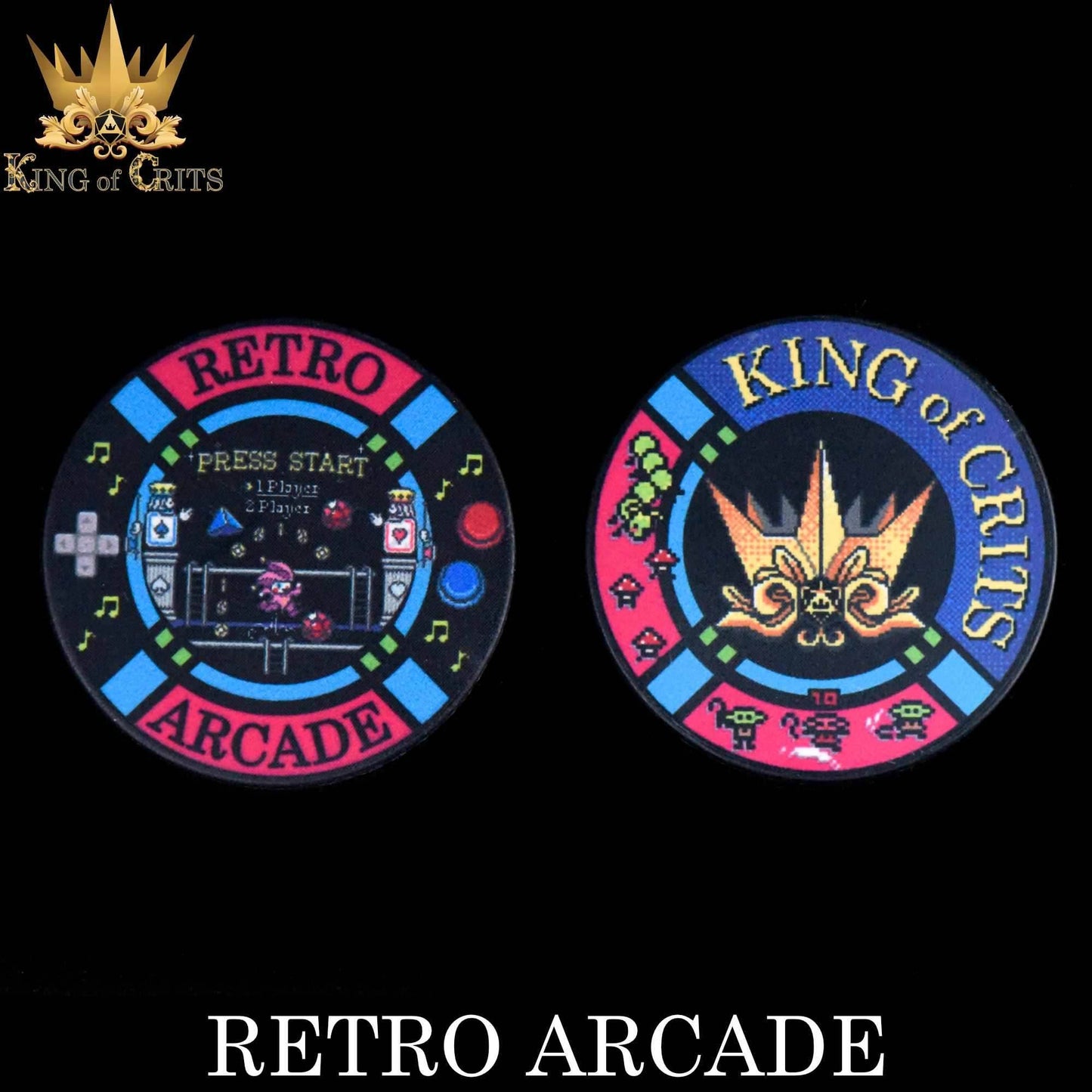 Retro Arcade 11 Dice Set -