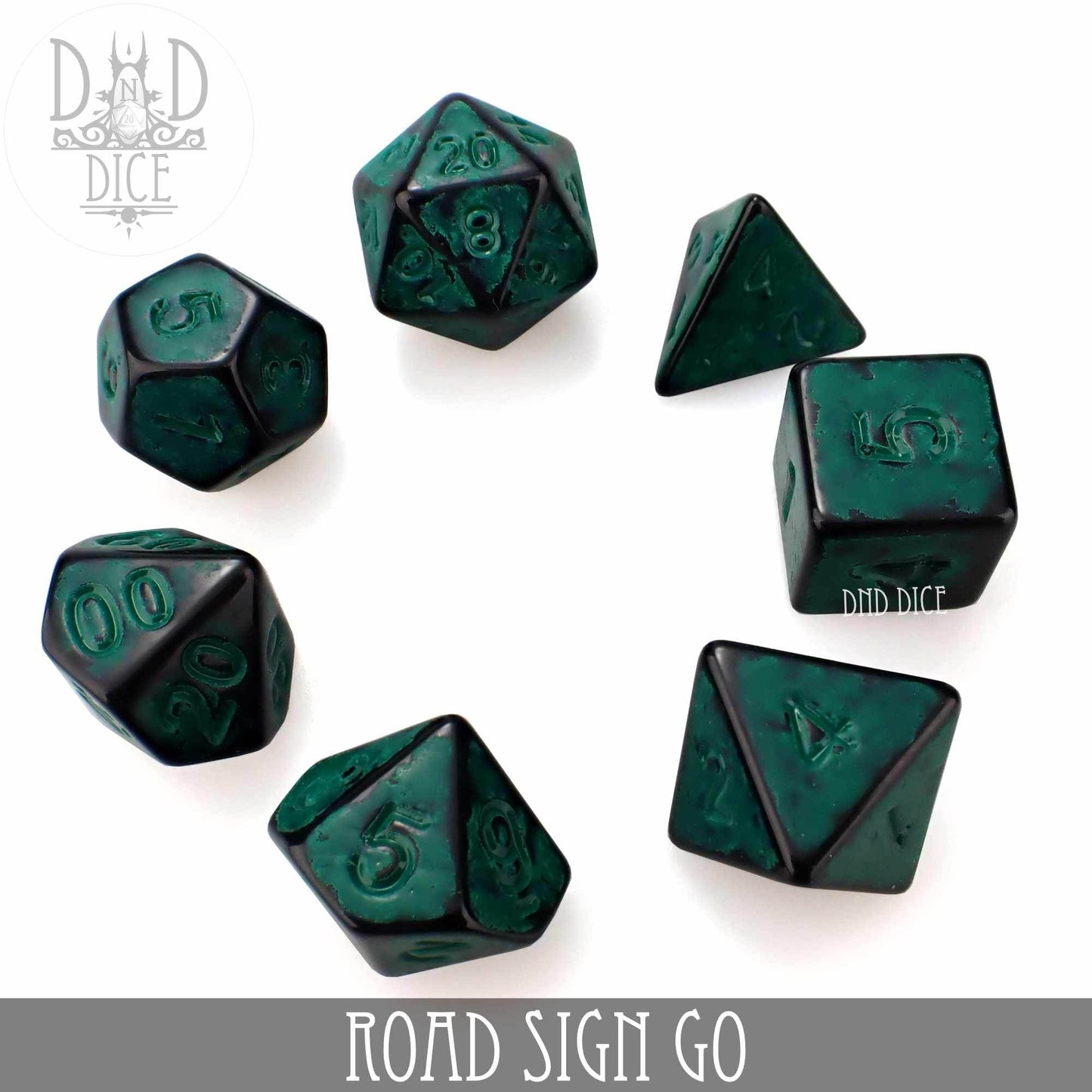 Road Sign Go Dice Set -