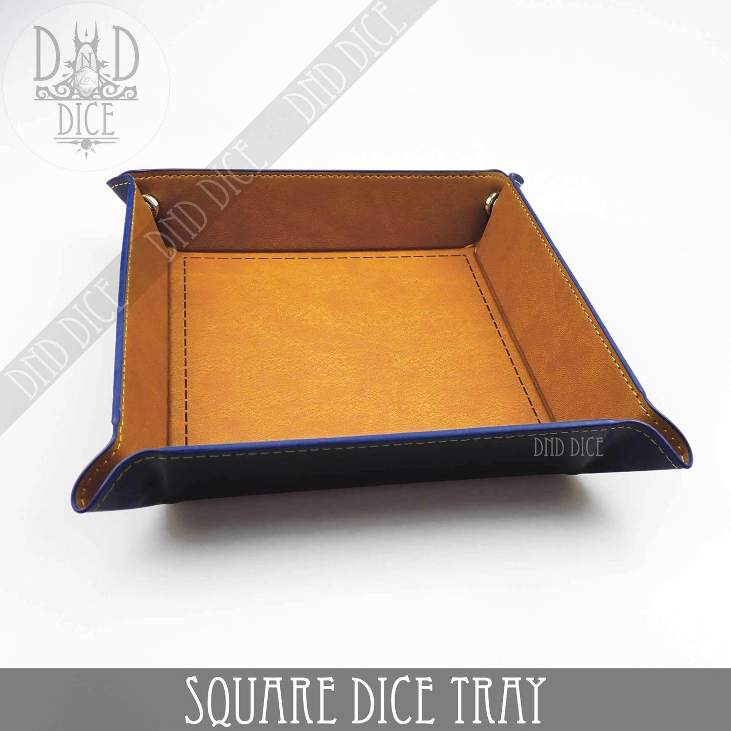 Square Dice Tray (6 Colors) - Tan