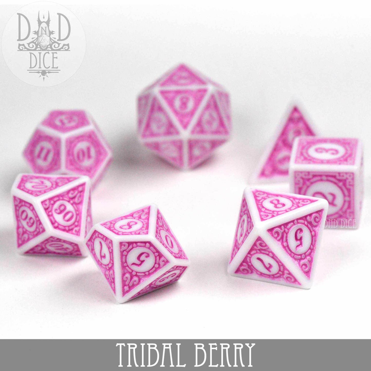 Tribal Berry Dice Set -