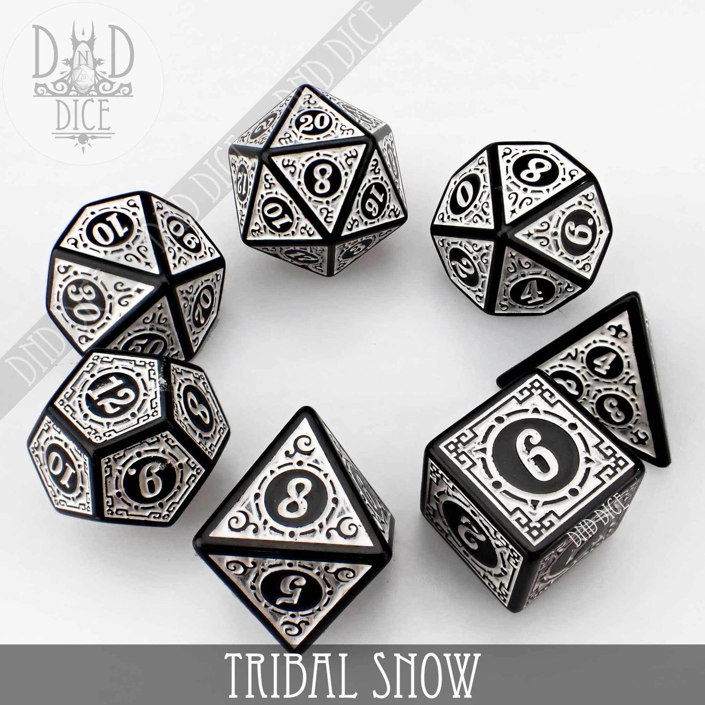 Tribal Snow Dice Set -