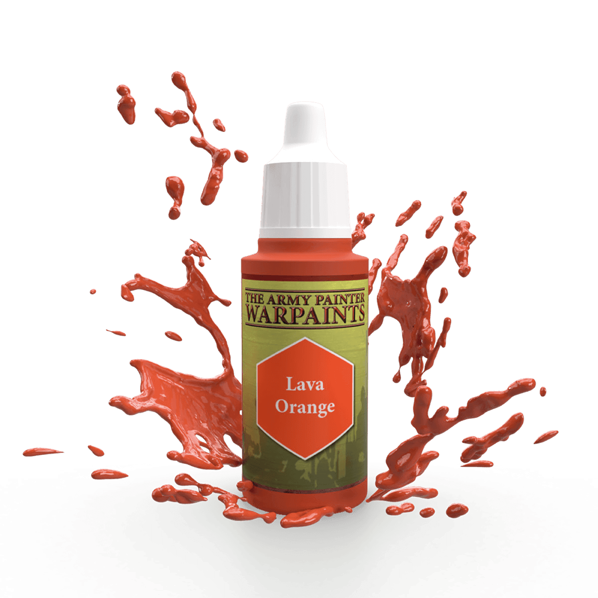 Army Painter Warpaints: Lava Orange 18ml -
