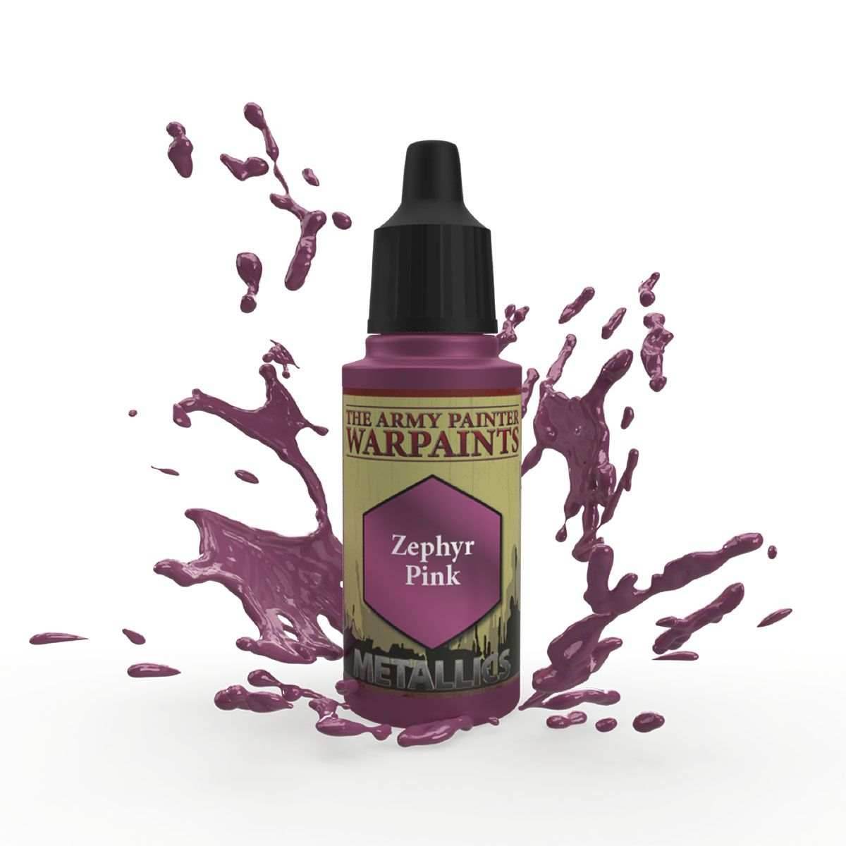 Army Painter Warpaints: Metallics - Zephyr Pink 18ml -