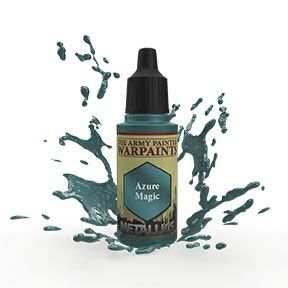 Army Painter Warpaints: Metallics - Azure Magic 18ml -