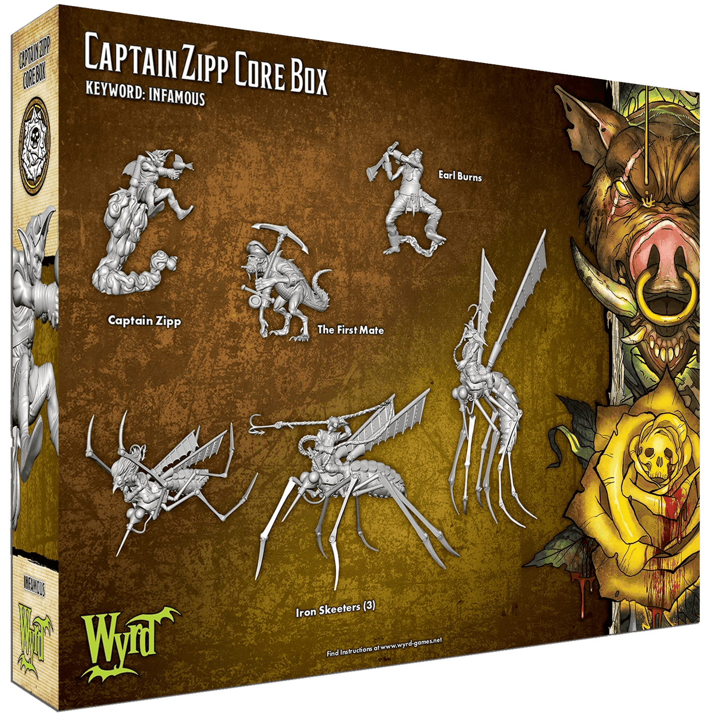 Malifaux Third Edition: Captain Zipp Core Box -
