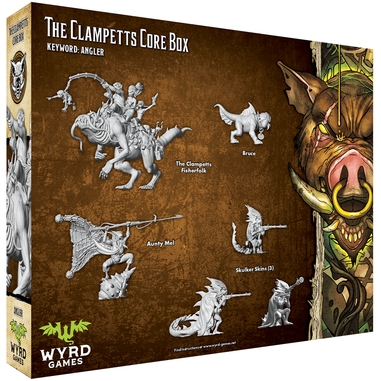 Malifaux Third Edition: Clampetts Core Box -