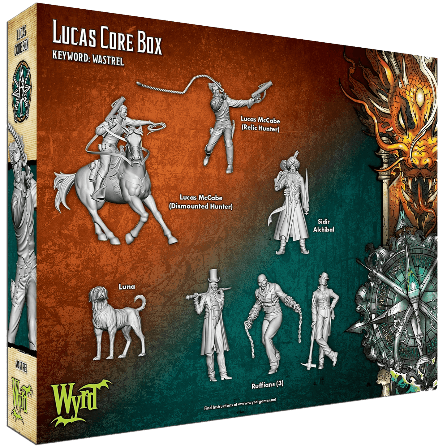 Malifaux Third Edition: Lucas Core Box -