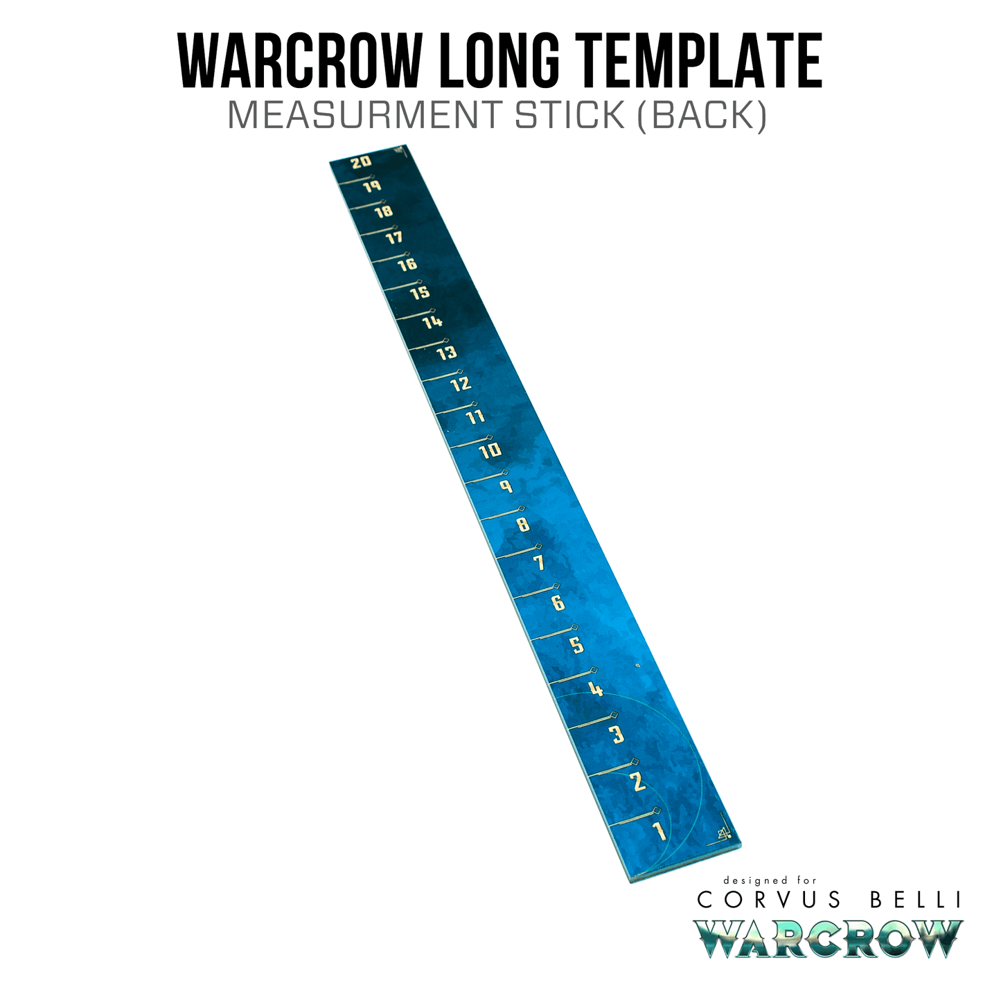 Warcrow Measurement Ruler -