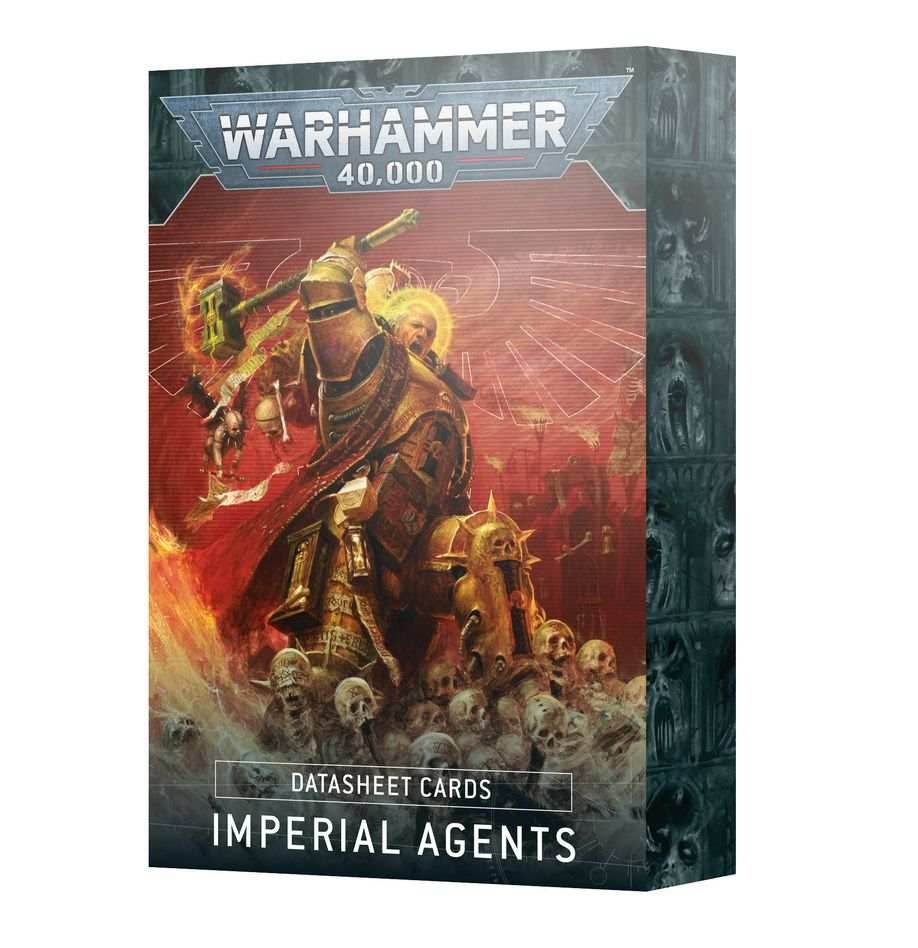 Warhammer 40K: Imperial Agents - Datasheet Cards -