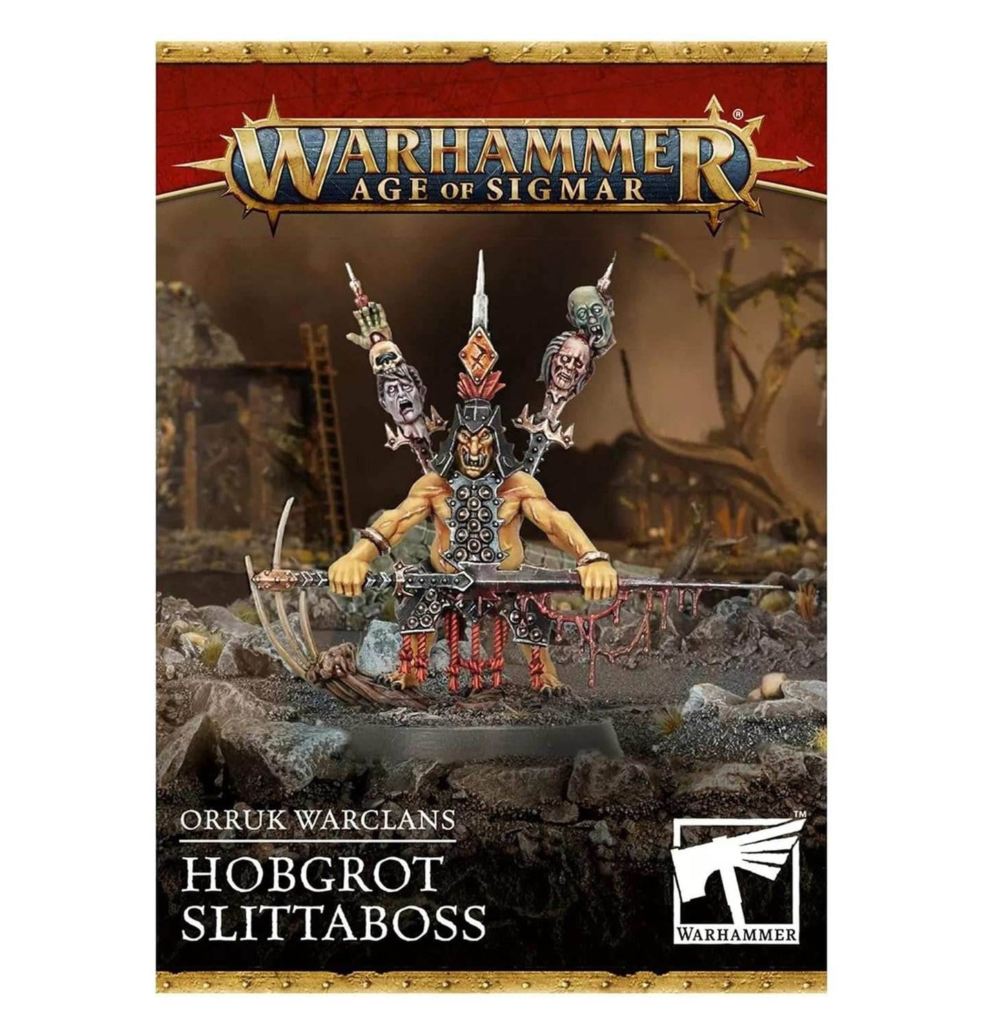 Warhammer: Age of Sigmar - Orruk Warclans - Hobgrot Slittaboss -