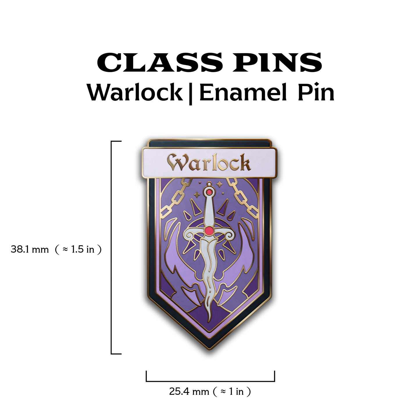Class Pin - Warlock