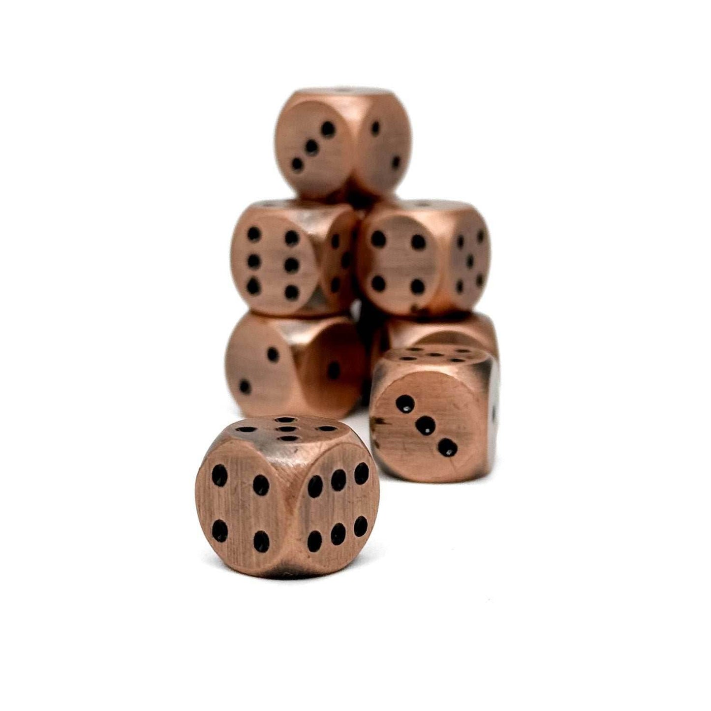 Warpips: Gnomish Copper - 10 - 12mm D6 -