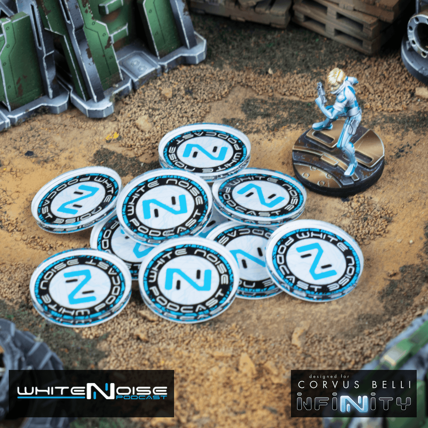 White Noise Support Markers - White Noise