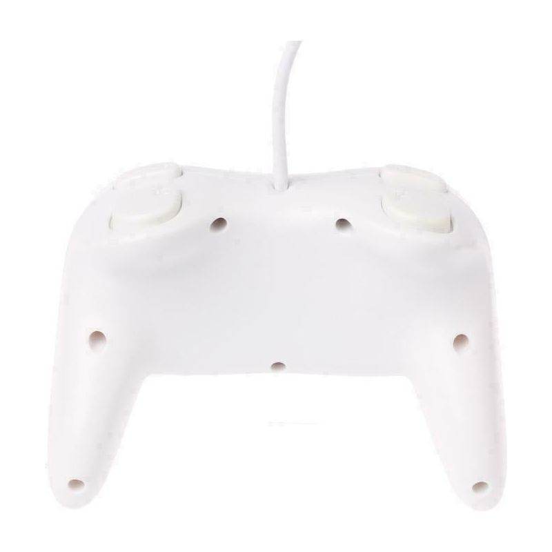 Wired Classic Controller (2) - White (Pro Style) - Wii & Wii-U -